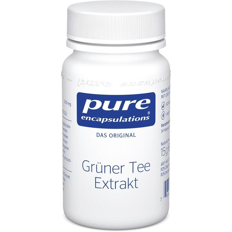 PURE ENCAPSULATIONS grüner Tee Extrakt Kapseln