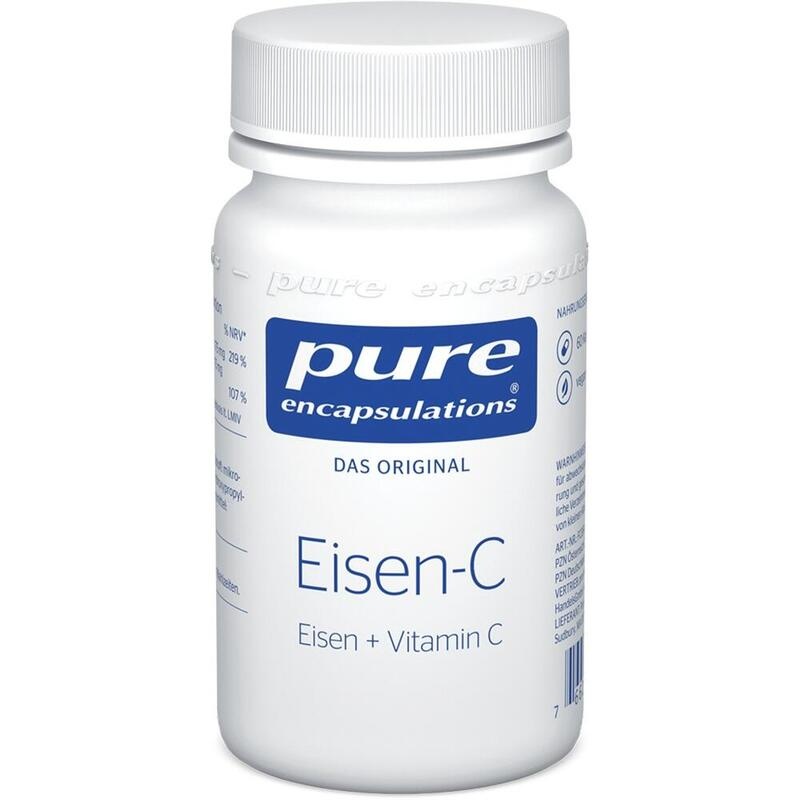 PURE ENCAPSULATIONS Eisen C Kapseln