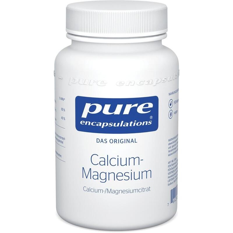 PURE ENCAPSULATIONS Calcium Magnesium Citrat Kaps.