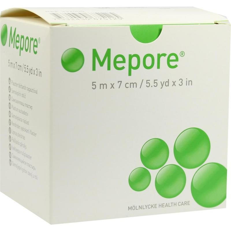 MEPORE Wundverband unsteril 7 cmx5 m Rolle