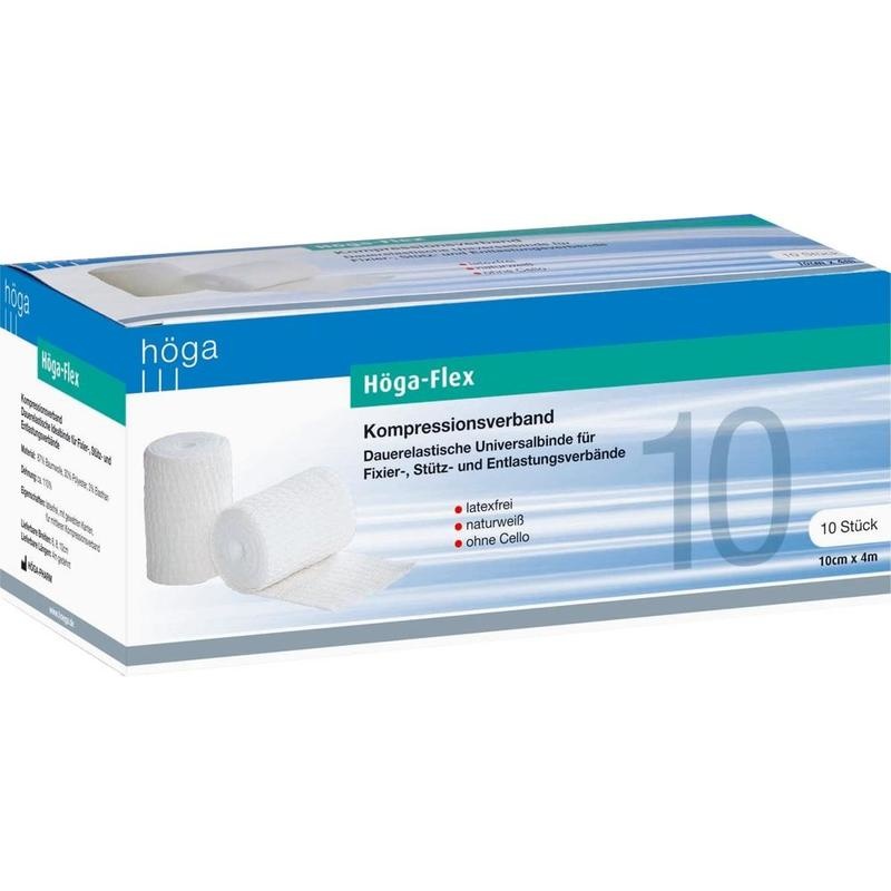 HÖGA-FLEX Binden 10 cmx4 m o.Cello