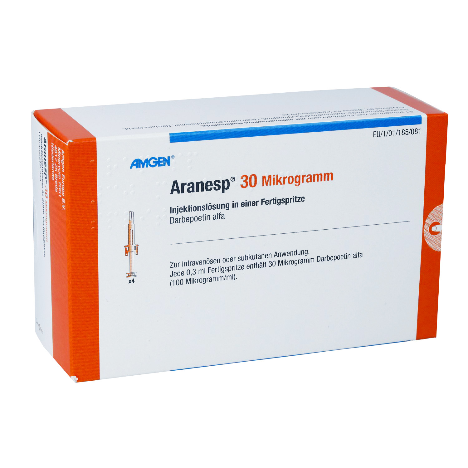 ARANESP 30 μg Inj.-Lsg.i.e.Fert.S.autom.Nadels.