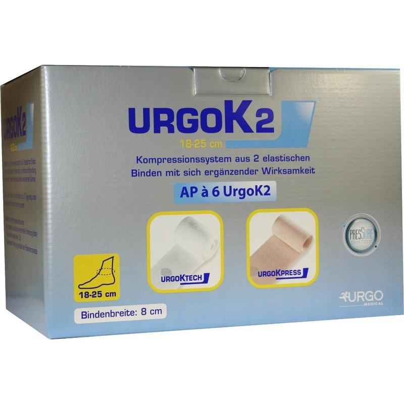 URGOK2 Kompr.Syst.8cm Knöchelumf.18-25cm