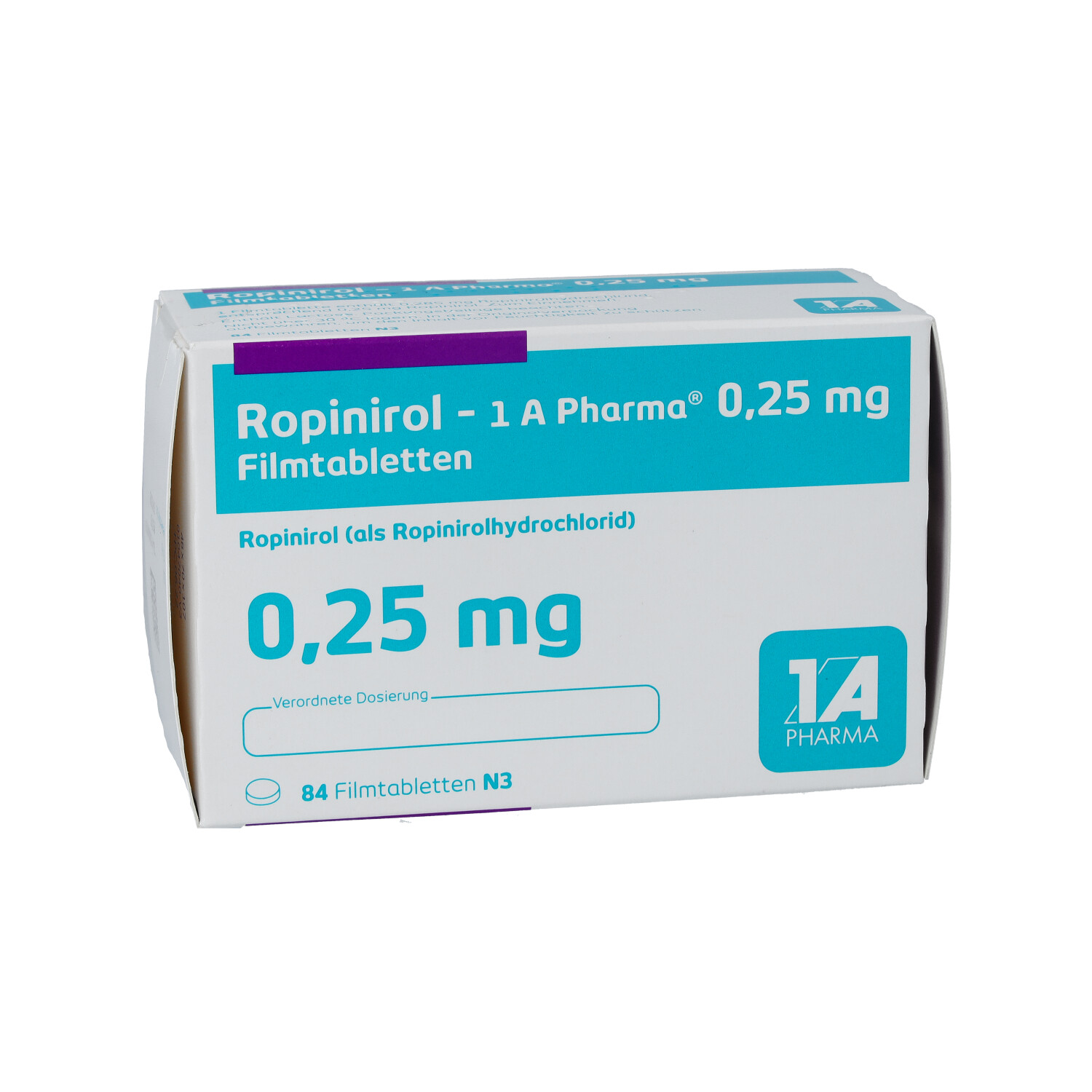 ROPINIROL-1A Pharma 0,25 mg Filmtabletten