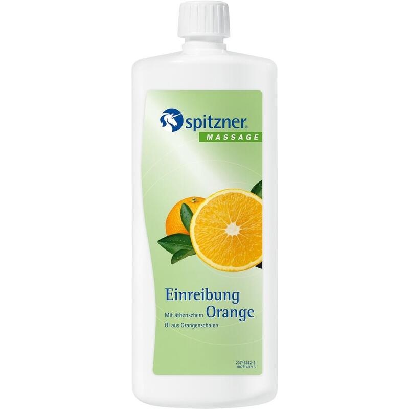SPITZNER Massage Einreibung Orange