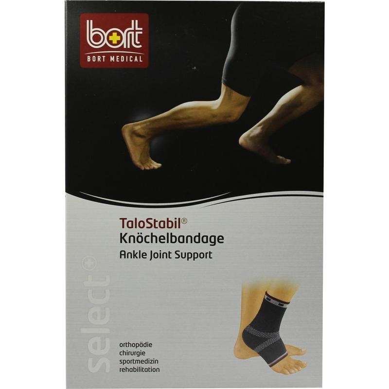 BORT TaloStabil Knöchelst.Sili.links S schwarz