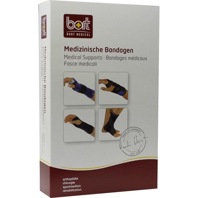 BORT Handgelenkstütze m.Aluschiene li.S schwarz