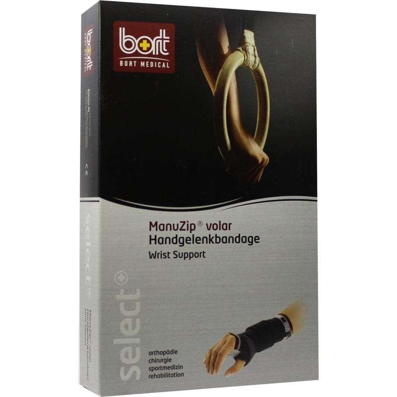 BORT ManuZip volar links L schwarz