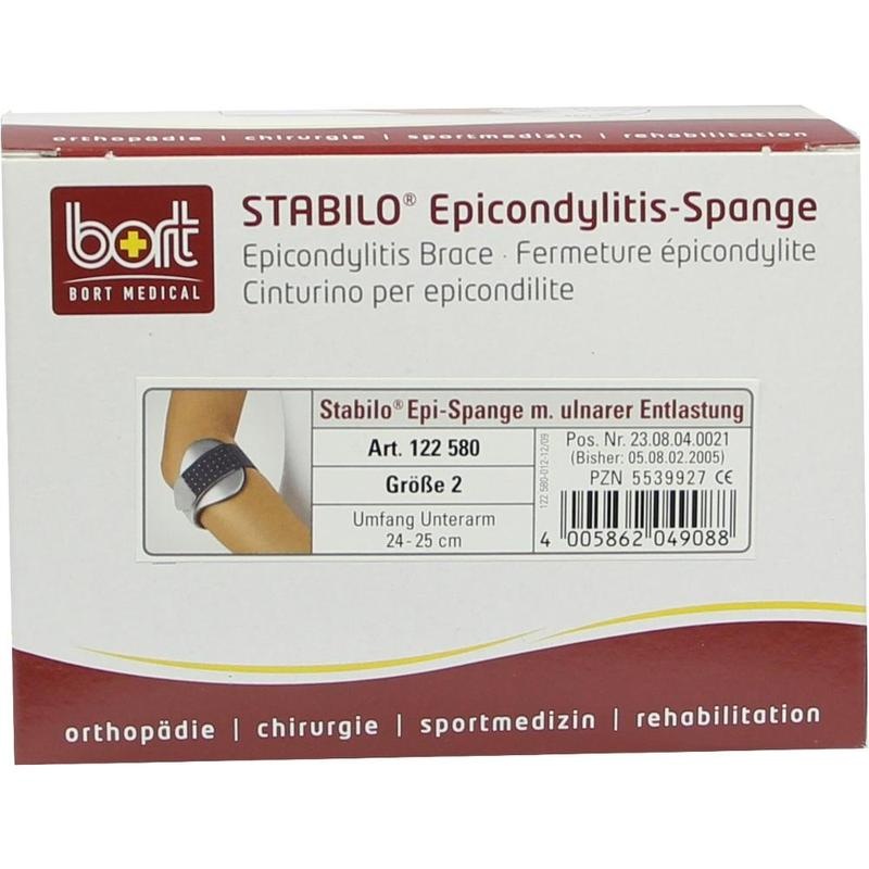 BORT Stabilo Epicondylitis-Spange Gr.2 grau