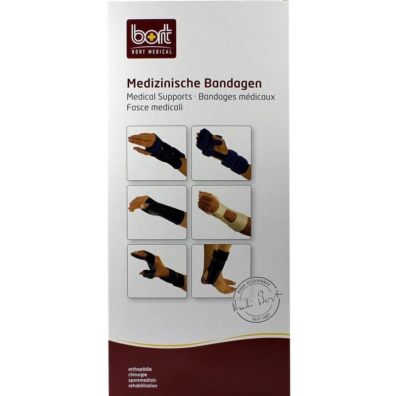 BORT Soft dorsale CTS-Schiene links L grau