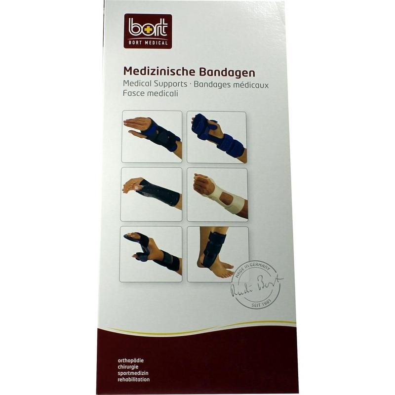 BORT Soft dorsale CTS-Schiene rechts L grau