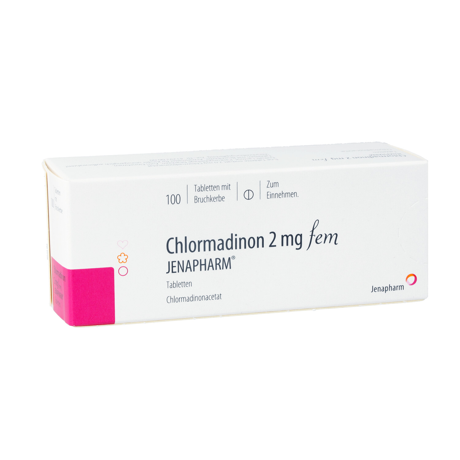 CHLORMADINON 2 mg fem Jenapharm Tabletten