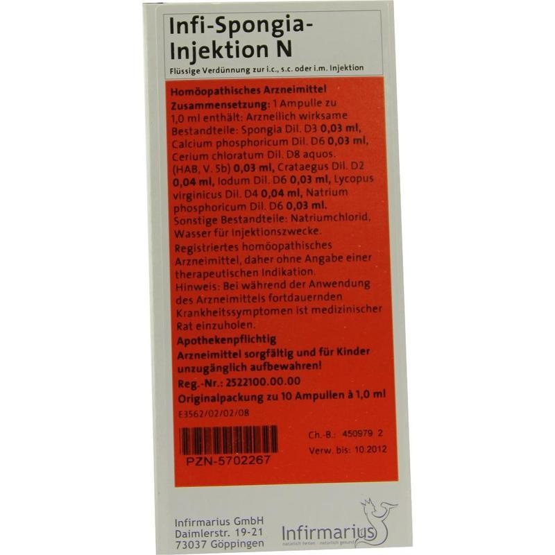 INFI SPONGIA Injektion N