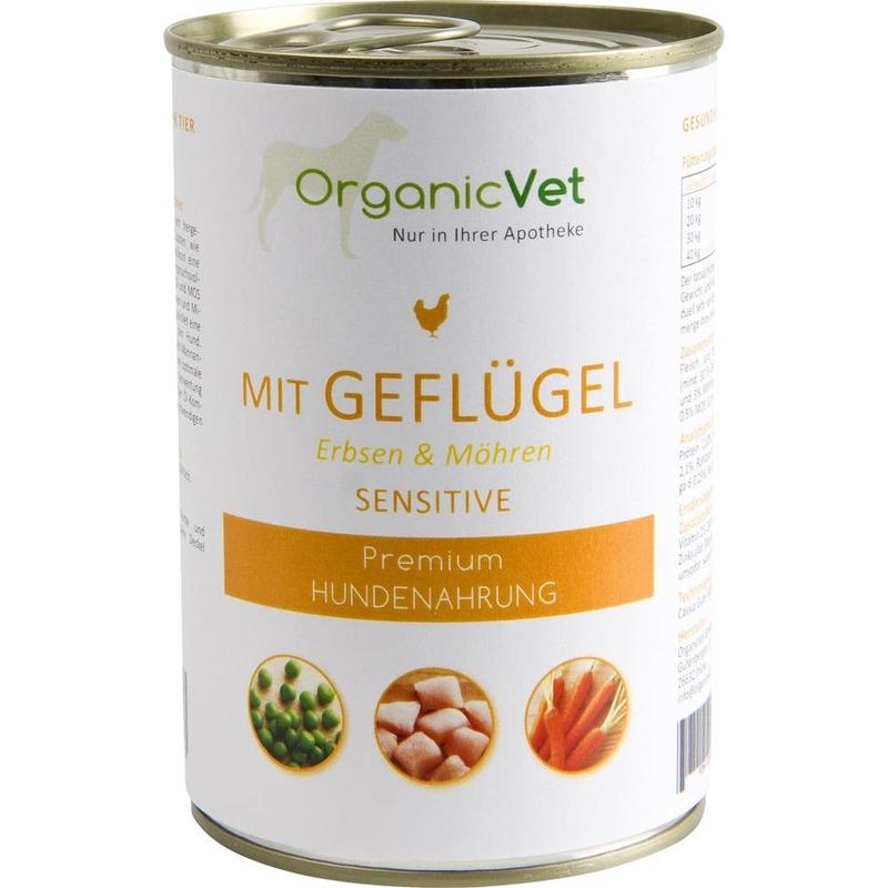 DOSENNAHRUNG Sensitive Geflügel f.Hunde