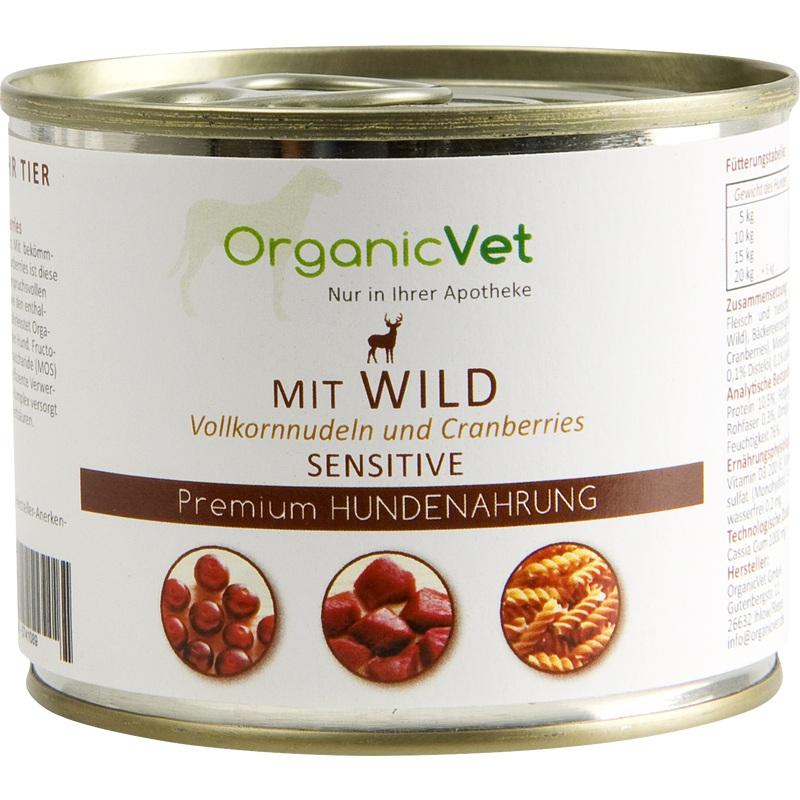DOSENNAHRUNG Sensitive Wild f.Hunde