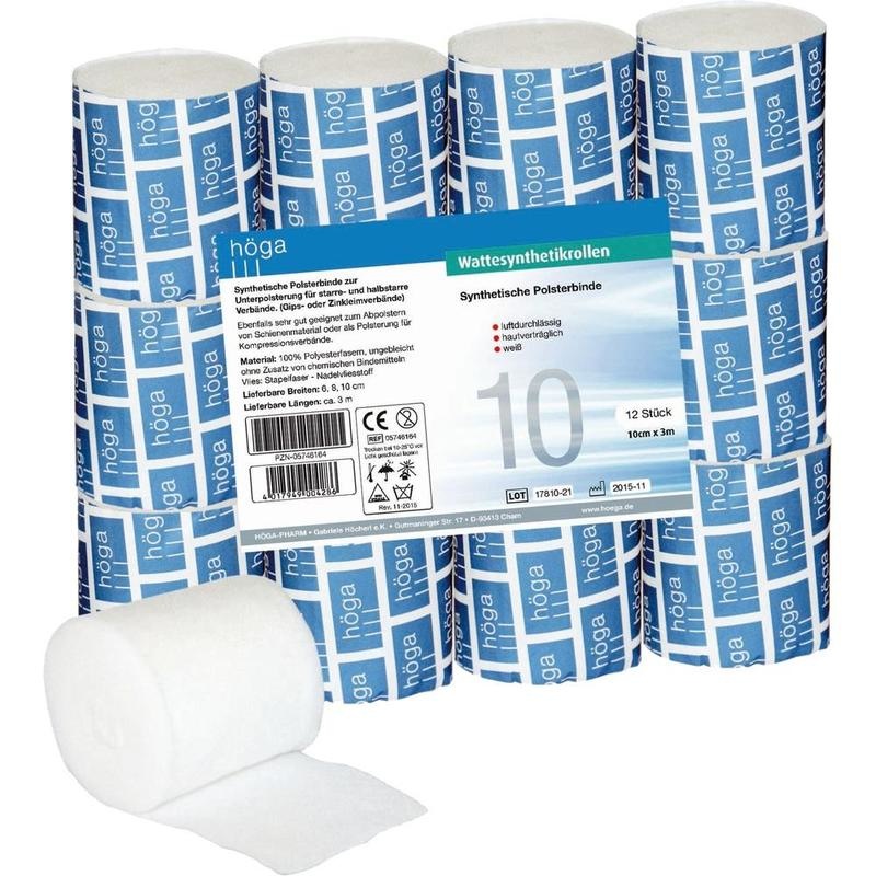 WATTESYNTHETIKROLLEN 10 cmx3 m
