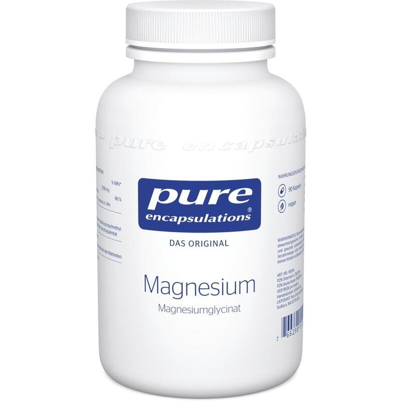 Pure Encapsulations Magnesiumglycinat – Chelat-Magnesium, magenfreundlich