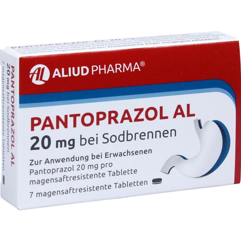 PANTOPRAZOL AL 20 mg bei Sodbr.magensaftres.Tabl.
