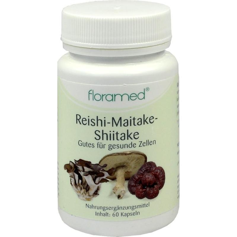REISHI-MAITAKE-Shitake-Kapseln gutes f.ges.Zellen