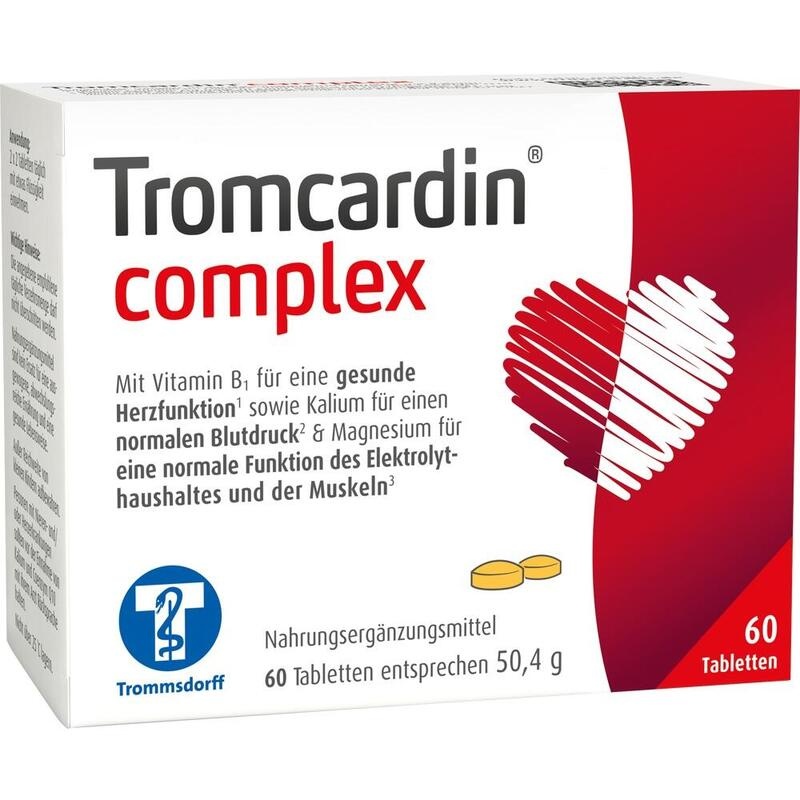 Tromcardin complex – Bei Herzrhythmusstörungen, Herzstolpern & Herzrasen
