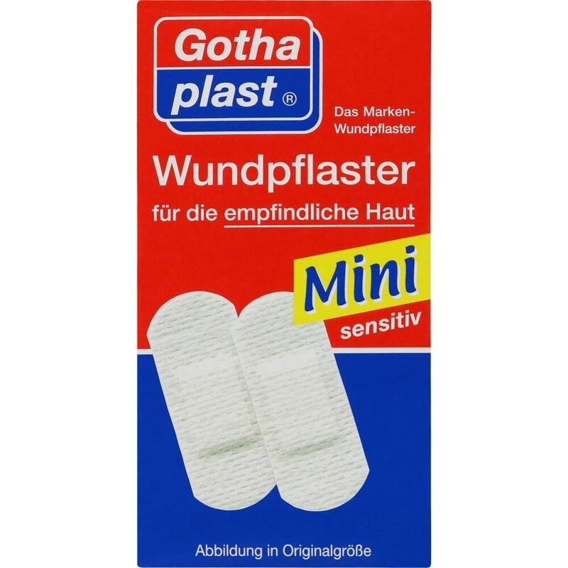 GOTHAPLAST Wundpfl.Mini sensitiv 1,7x4 cm