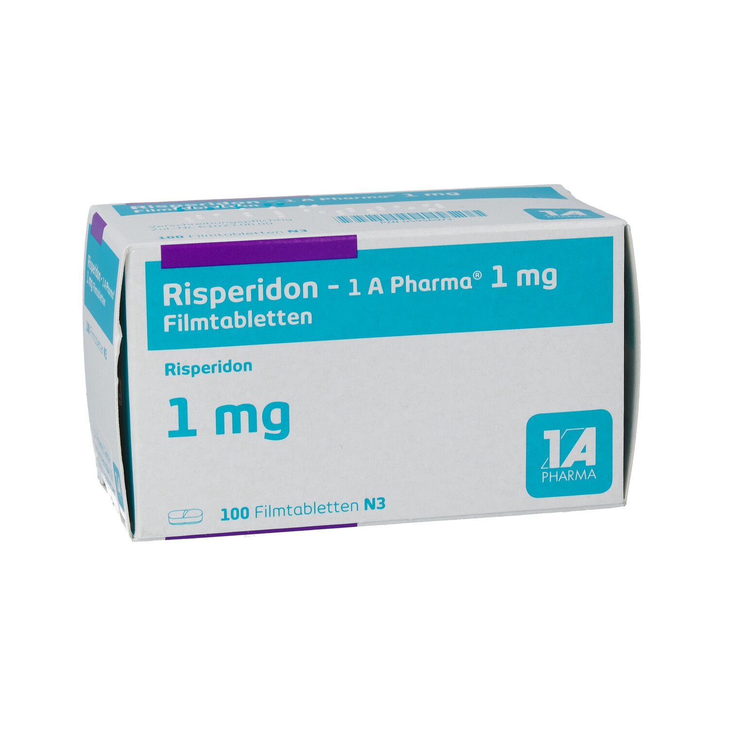 RISPERIDON-1A Pharma 1 mg Filmtabletten
