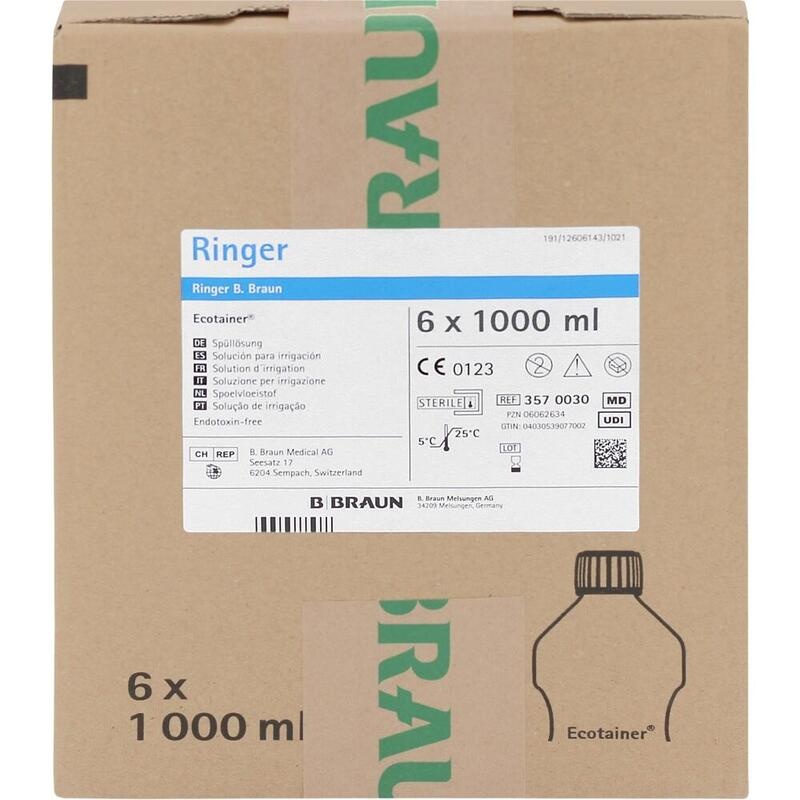 RINGER LÖSUNG B.Braun Spüllsg.Ecotainer