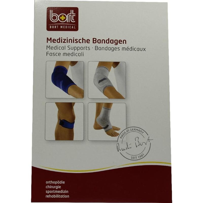 BORT Zweizug Kniestütze S blau