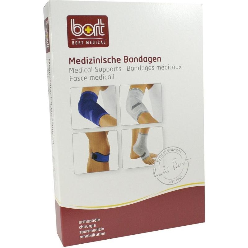 BORT Zweizug Kniestütze M blau