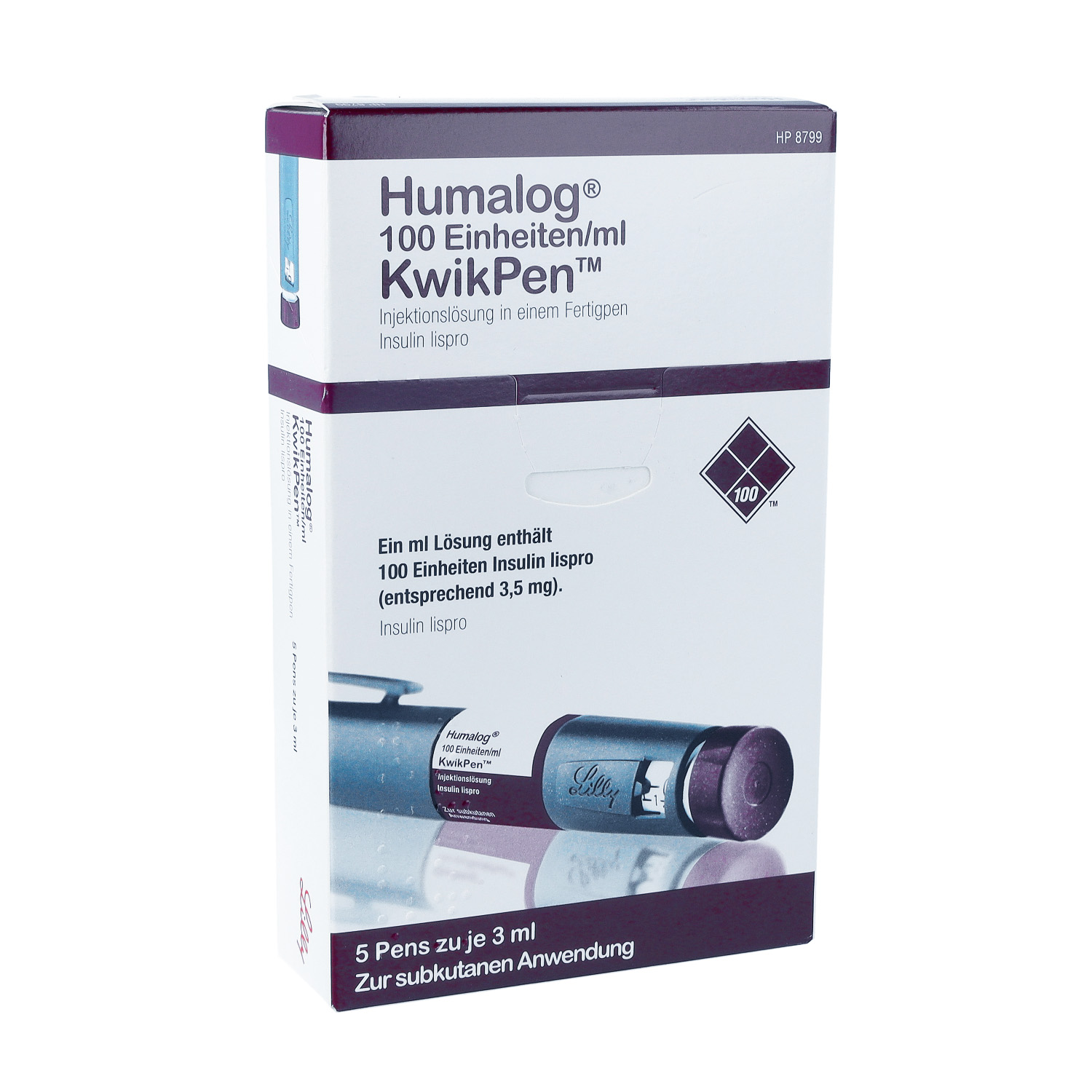 HUMALOG 100 E/ml KwikPen Injektionslösung