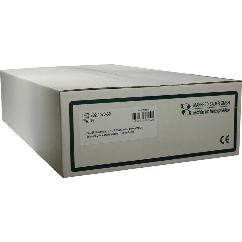 ROLLIBEUTEL 0,7 l f.Kond.Schl.20cm kürzb.Schwenkh.