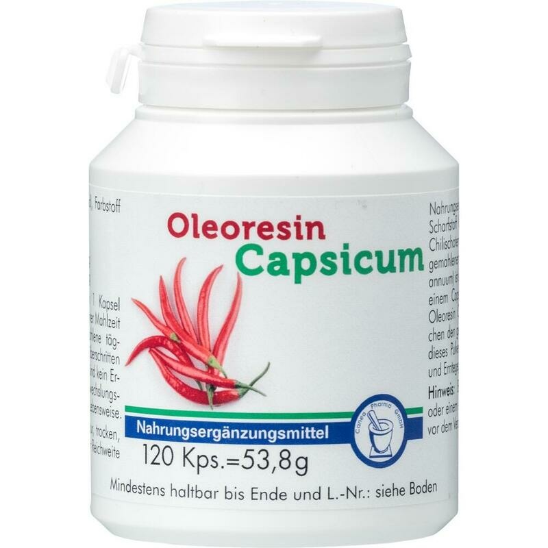 OLEORESIN Capsicum Kapseln