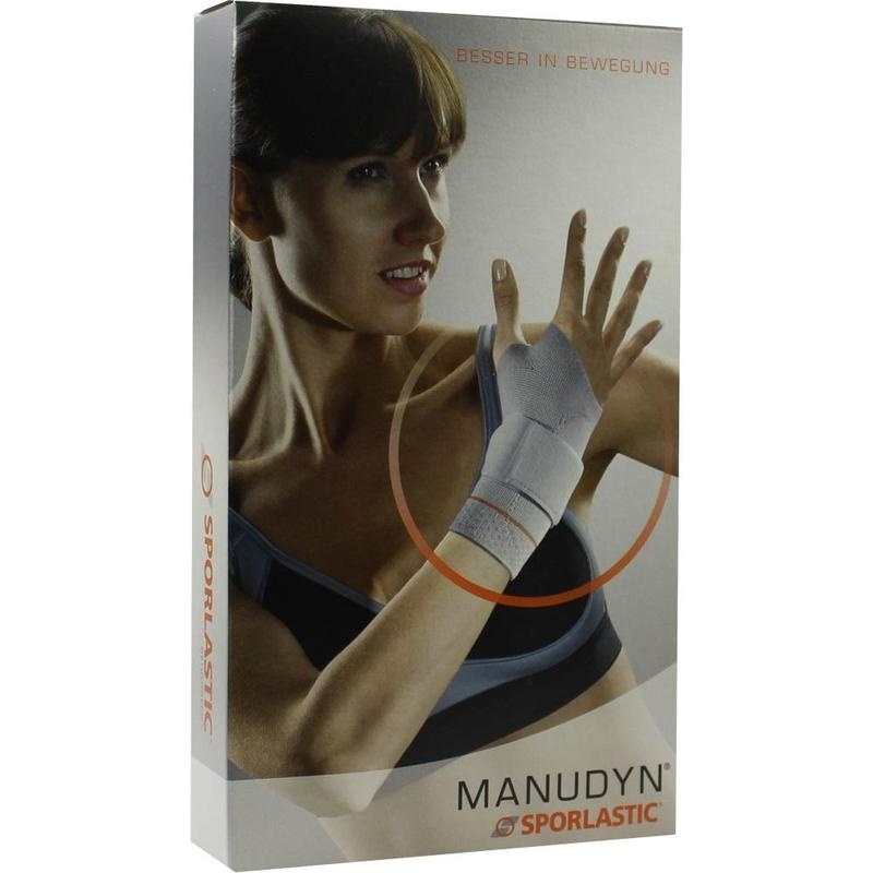 MANUDYN Handgelenkband.li.Gr.M plat.07057