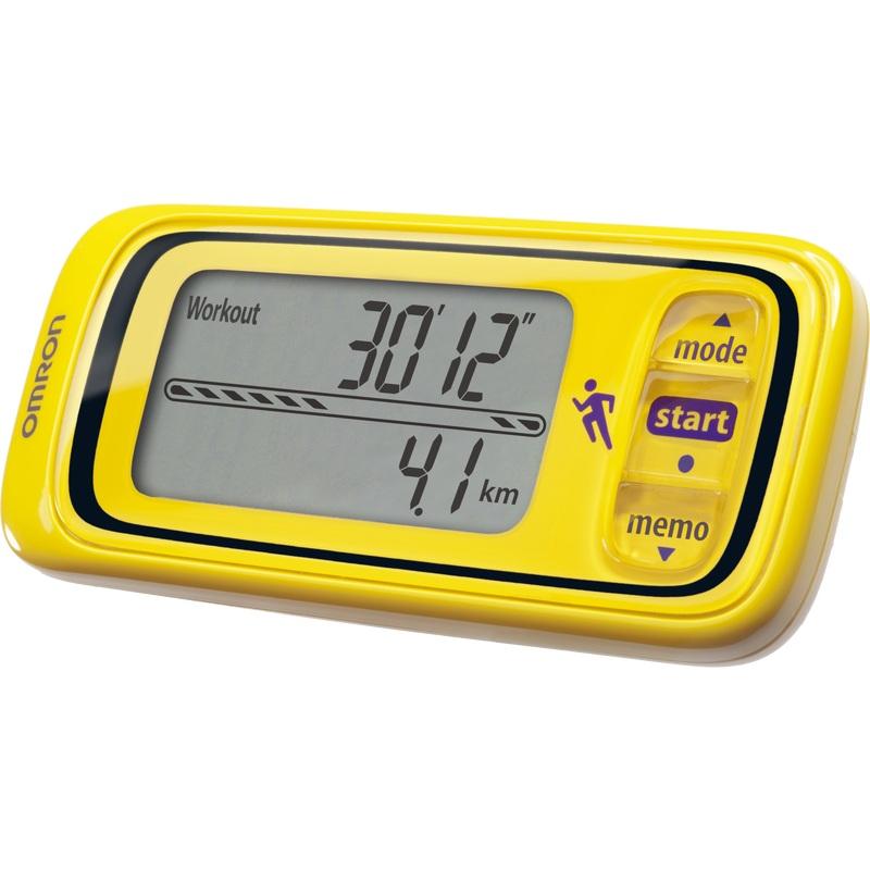 OMRON Schrittzähler HJA-300-EY JogStyle gelb