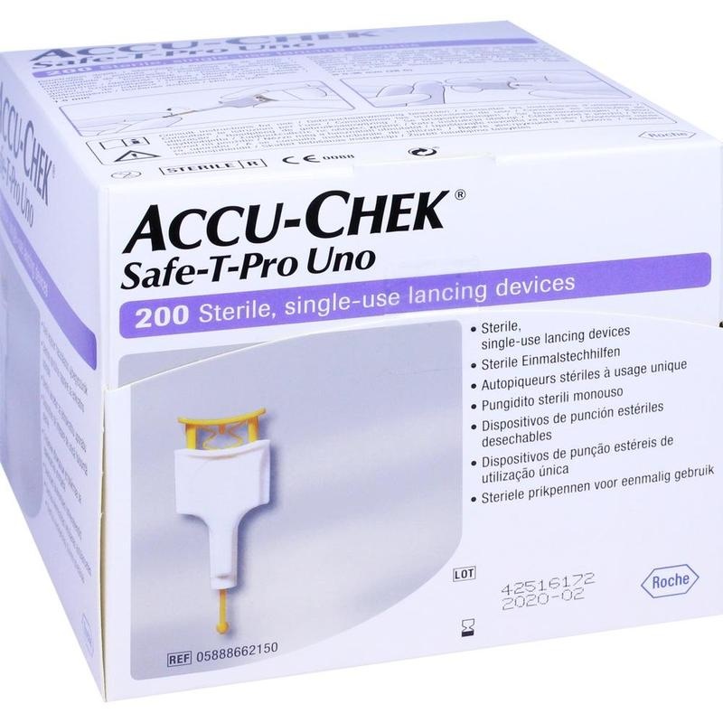 ACCU-CHEK Safe T Pro Uno II Lanzetten