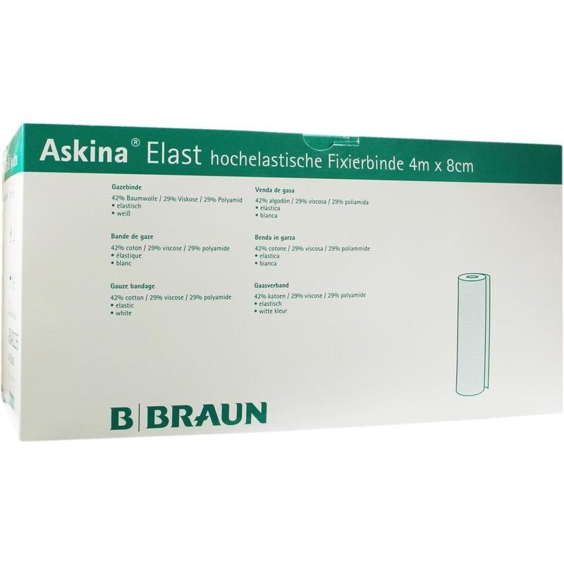 ASKINA Elast Binde 8 cmx4 m lose