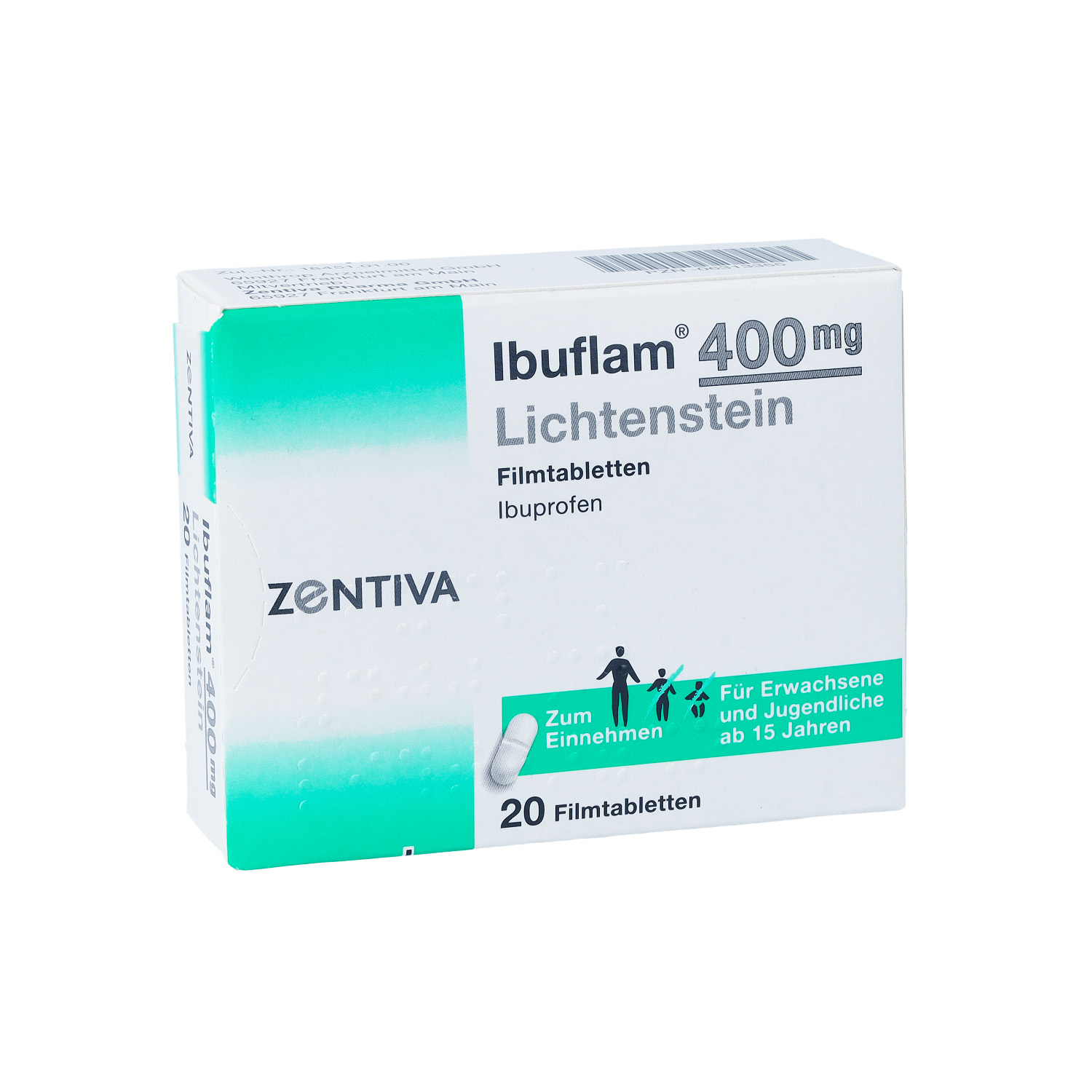 IBUFLAM 400 mg Lichtenstein Filmtabletten