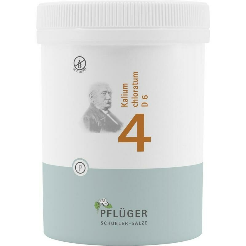 BIOCHEMIE Pflüger 4 Kalium chloratum D 6 Tabletten