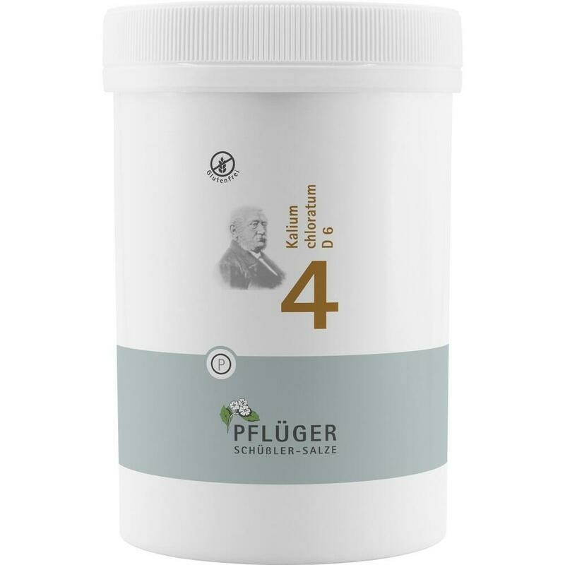 BIOCHEMIE Pflüger 4 Kalium chloratum D 6 Tabletten