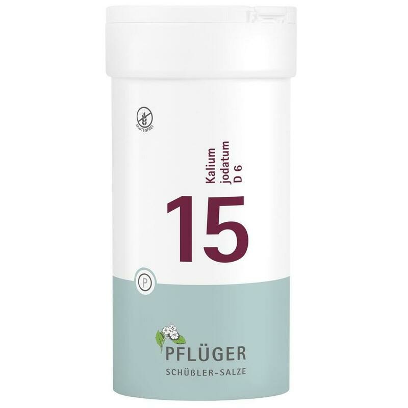 BIOCHEMIE Pflüger 15 Kalium jodatum D 6 Tabletten