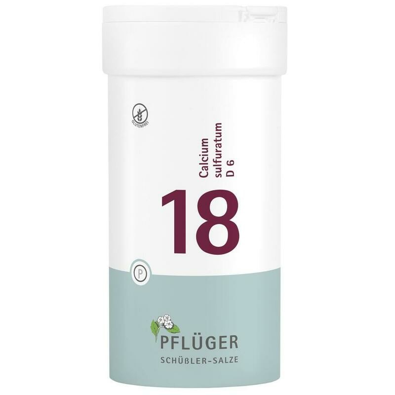 BIOCHEMIE Pflüger 18 Calcium sulfuratum D 6 Tabl.