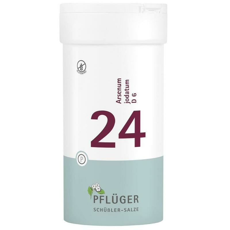 BIOCHEMIE Pflüger 24 Arsenum jodatum D 6 Tabletten