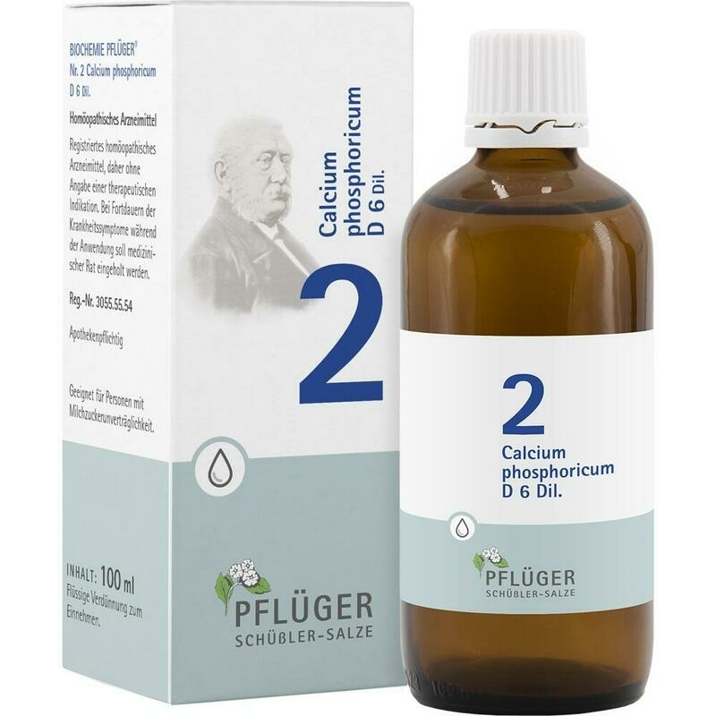 BIOCHEMIE Pflüger 2 Calcium phosphoricum D 6 Tro.