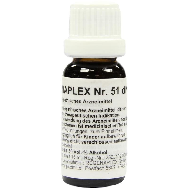 REGENAPLEX Nr.51 dN Tropfen zum Einnehmen