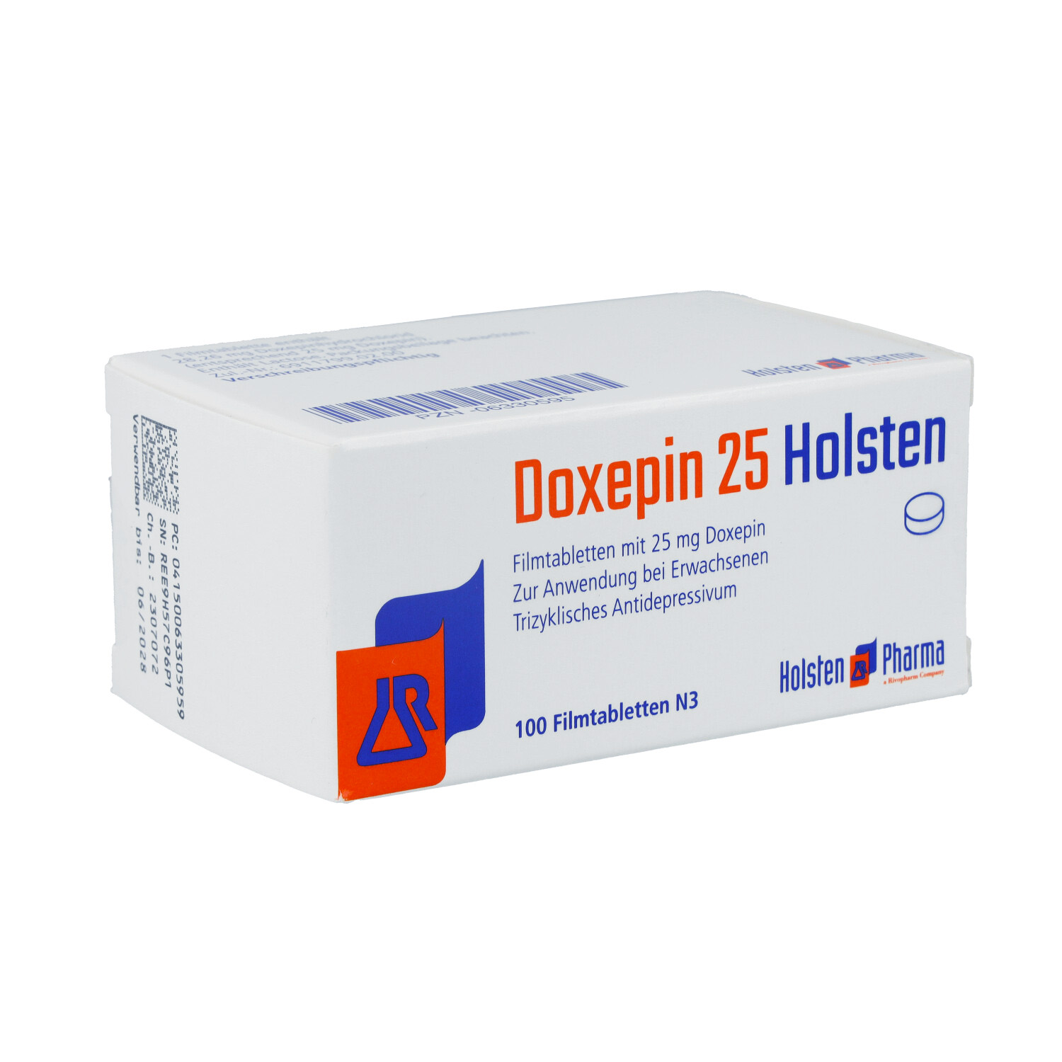 DOXEPIN 25 Holsten Filmtabletten