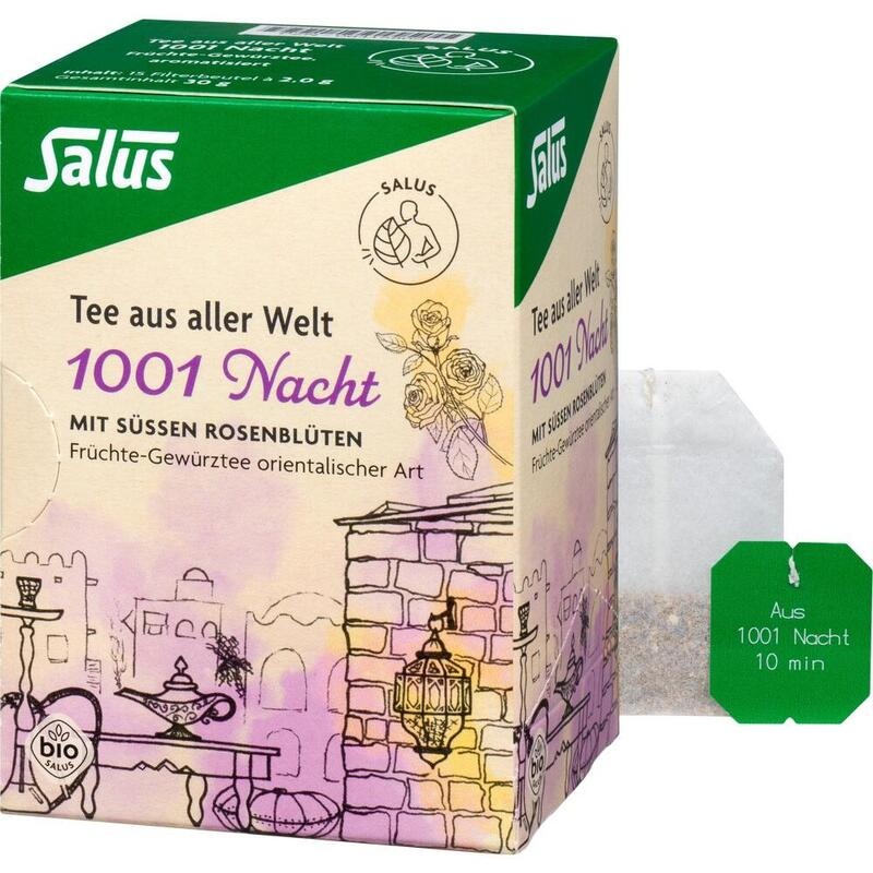 KRÄUTER-GEWÜRZTEE aus 1001 Nacht Bio Salus Fbtl.