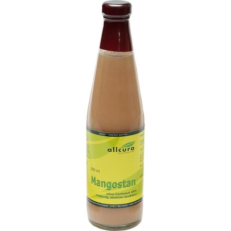MANGOSTAN Wildwuchs reines Fruchtmark 100% Saft