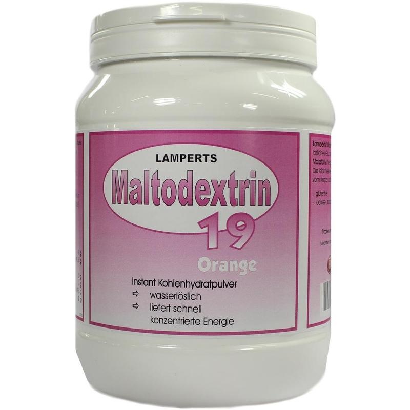 MALTODEXTRIN 19 Orange Lamperts Pulver