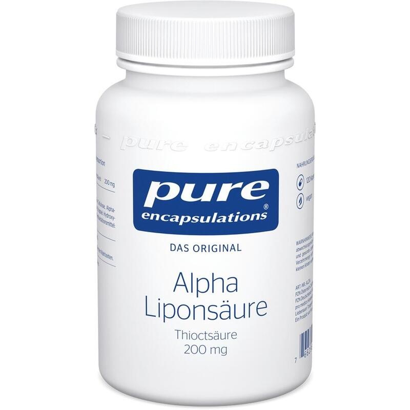 PURE ENCAPSULATIONS Alpha Liponsäure Kapseln