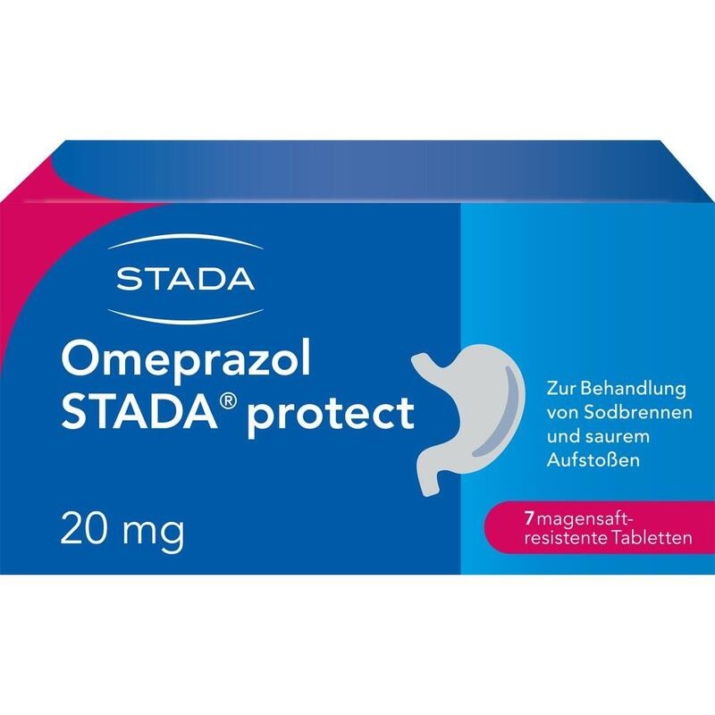 OMEPRAZOL STADA protect 20 mg magensaftr.Tabletten